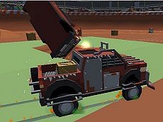 Pixel Car Crash Demolition v1 gameplay