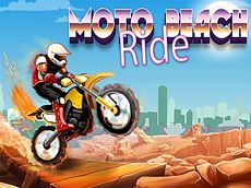 Moto Beach Ride gameplay